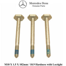 Load image into Gallery viewer, 3 X Power Steering Gear Box Bolt 1992-99 Mercedes W140 S Class 140 990 61 01