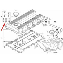 Load image into Gallery viewer, 6 X 1991-03 BMW 540i 740i 740iL M5 X5 Z8 Valve Cover Bolt Rubber Seal 1 721 879