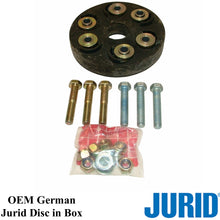 Load image into Gallery viewer, 85 Mercedes 380SE Rear Driveshaft Flex Disc Coupler Kit OEM German 126 410 06 15