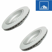 Load image into Gallery viewer, Pair Coated Rear Brake Disc Rotors Ate 03-17 Mercedes E CLS GLK 000 423 09 12 07