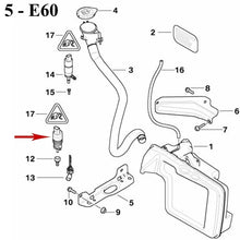 Load image into Gallery viewer, 1995-98 BMW 528i 540i 740i 740iL 750iL Windshield Washer Pump & Grommet Febi
