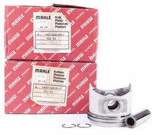 Load image into Gallery viewer, 1981 Mercedes 380 SEL SL SLC 1st Repair Size 92.5 mm Pistons Rings Pins OE Mahle