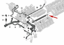 Load image into Gallery viewer, 1988-10 BMW 5 6 7 8 X5 Z8 34 X 4 Cooling Water Pipe Manifold O-rings 1 710 048
