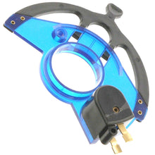 Load image into Gallery viewer, Upper Left Blue Heater Slide Lever Handle 1967-73 Mercedes 250 280 S SE 300 SEL