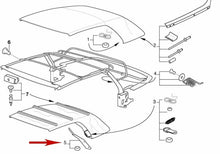 Load image into Gallery viewer, Repair Kit for Convertible Top "C" Column Insert with Crimp Ring 1994-99 BMW E36