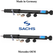 Load image into Gallery viewer, 2 X Rear German OEM Sachs Shock Absorber 2001-07 Mercedes C 230 240 280 320 350