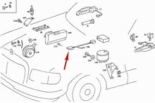 Load image into Gallery viewer, Radio Anti Theft Cable Harness Mercedes W126 300SDL 420SEL 560SEC 560SEL