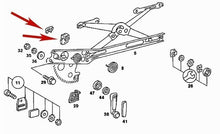 Load image into Gallery viewer, OE Right Window Lifter Regulator Top Bracket Mercedes 450SL 450SLC 107 725 04 41