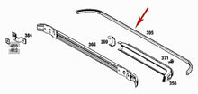 Load image into Gallery viewer, Rear Bumper Rubber Impact Strip Rail 1968-73 Mercedes W114 W115 220 D 230 250