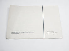 Load image into Gallery viewer, Electric Wiring Diagram with Emission Control 1977 Mercedes USA 280E W123