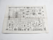 Load image into Gallery viewer, Electric Wiring Diagram with Emission Control 1977 Mercedes USA 280E W123