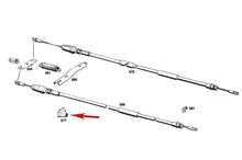 Load image into Gallery viewer, New Left Emergency Brake Cable Rubber Boot Mercedes 250S 250SE 250SL 280SE