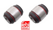 Load image into Gallery viewer, Pair of Febi Rear Control Arm Bearing Carrier Bushings Mercedes 204 352 00 27