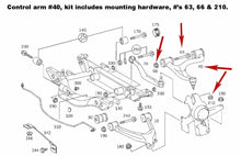 Load image into Gallery viewer, Febi Bilstein Left Rear Axle Upper Control Arm with Hardware 1998-05 Mercedes ML