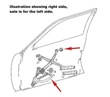Load image into Gallery viewer, New Uro Left Front Door Window Lifter Regulator 1986-95 Mercedes 124 720 03 46