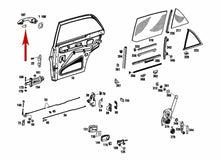 Load image into Gallery viewer, Door Handle Small Front Rubber Gasket 1965-67 Mercedes 250S 250SE 300SEb 300SEL