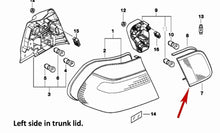 Load image into Gallery viewer, New OE Left Tail Light Lamp on Hatch 2000-05 BMW 323i 325i 325xi Station Wagon