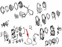 Load image into Gallery viewer, Headlight Headlamp Electrical Harness Terminal Plate 1960-73 Mercedes W108 W109
