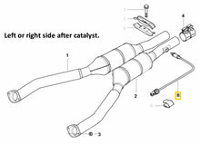 Load image into Gallery viewer, OEM Bosch After Catalyst Oxygen Sensor 1996-03 540i 740i 740iL 750iL M5 13475