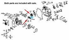 Load image into Gallery viewer, Automatic Transmission Governor Drive Shaft Gear Set Mercedes W 108 109 110 111