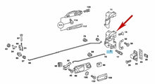 Load image into Gallery viewer, Right Rear Door Lock Latch Mechanism 1977-85 Mercedes 230 240D 280E 300D 300TD