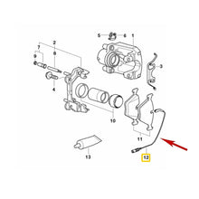 Load image into Gallery viewer, Pagid Front Brake Pad Wear Sensor 1997-03 BMW E39 525i 528i 530i 540i M5