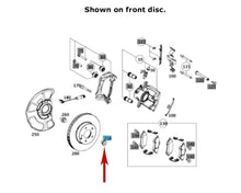 Load image into Gallery viewer, 4 X Brake Disc Head Mounting Set Screw to Hub Flange with Tool 2000-15 Mercedes