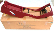 Load image into Gallery viewer, NOS New Genuine Mercedes Red Center Console 1985-91 W126 300 350 380 420 500 560