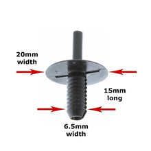 Load image into Gallery viewer, 10 X OEM BMW Seat Bumper Trunk Wheel Rocker Insulation Trim Panel Blind Rivet