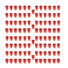 Load image into Gallery viewer, 100 X New Design Long Red Door Body Molding Clip 1964-04 Mercedes 001 988 20 81