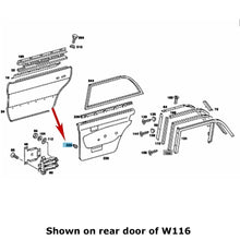 Load image into Gallery viewer, 12 X Front or Rear Door Inside Trim Panel to Door Plastic Clip 1965-03 Mercedes