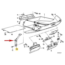 Load image into Gallery viewer, New Left or Right Glove Box Plastic Strap Link Hinge 1977-83 BMW E21 320i 323i