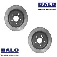 Load image into Gallery viewer, 2 X German Balo Rear Brake Disc Rotor 2001-02 Mercedes CL55 S55 AMG CL600 S600