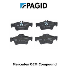 Load image into Gallery viewer, OEM Pagid Rear Brake Pad Set 2003-14 Mercedes W211 E W215 CL W219 CLS W220 221 S