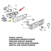 Load image into Gallery viewer, New Heater Control Switch Assembly 1992-96 BMW E36 318i 318is 320i 325i 325is M3