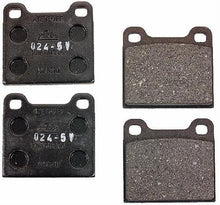 Load image into Gallery viewer, OEM Compound Ate Original Rear Brake Pad Set 1965-91 Mercedes 001 420 06 20