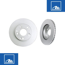 Load image into Gallery viewer, 2 X Ate Original Premium Coated Front Brake Disc Rotor 1987-93 Mercedes 190 E D