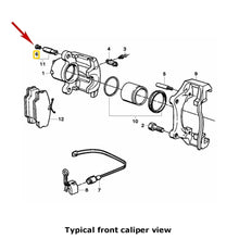 Load image into Gallery viewer, 6 X OEM Ate Front Rear Brake Caliper Slide Bolt End Dust Cap Cover 1988-13 BMW