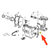 Load image into Gallery viewer, Front Brake Pad Retainer Clip 1998-08 BMW M3 Z3 Z4 M Coupe Roadster BMW OEM Ate