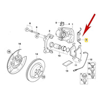 Load image into Gallery viewer, Rear Brake Pad Retaining Clip 1988-15 BMW 1 3 5 7 M3 M5 X1 Z3 Z4 BMW OEM Ate