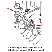 Load image into Gallery viewer, BMW Clutch Pedal Support Shaft Spacer Sleeve Bushing 1964-76 BMW 1600 1602 2002