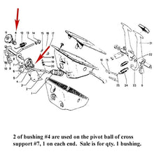 Load image into Gallery viewer, BMW Clutch Pedal Support Shaft Spacer Sleeve Bushing 1964-76 BMW 1600 1602 2002