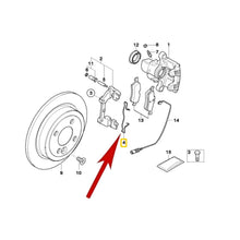 Load image into Gallery viewer, BMW Mini Rear Brake Pad Retaining Clip Spring 2002-08 Mini Cooper OEM Mini Ate