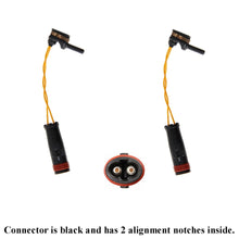 Load image into Gallery viewer, 2 X OEM BOWA Rear Brake Pad Wear Sensors with Black Connectors 2000-21 Mercedes