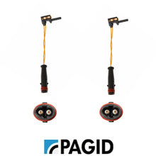 Load image into Gallery viewer, 2 X German Pagid Rear Brake Pad Wear Sensors Black Connectors 2000-21 Mercedes