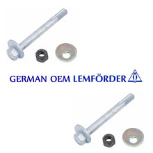 Load image into Gallery viewer, 2 X OEM Front Lower Control Arm Camber Adjust Mounting Bolt Kit 1984-02 Mercedes