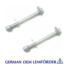 Load image into Gallery viewer, 2 X OEM Front Lower Control Arm Camber Adjust Mounting Bolt Kit 1984-02 Mercedes