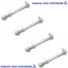 Load image into Gallery viewer, 4 X OEM Front Lower Control Arm Camber Adjust Mounting Bolt Kit 1984-02 Mercedes