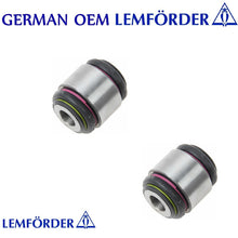 Load image into Gallery viewer, 2 X Lemforder Rear Control Arm Bearing Carrier Bushings Mercedes 204 352 00 27