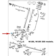 Load image into Gallery viewer, A/T Shift Linkage Lever Spring Loaded Ball Socket Connector 1955-69 Mercedes